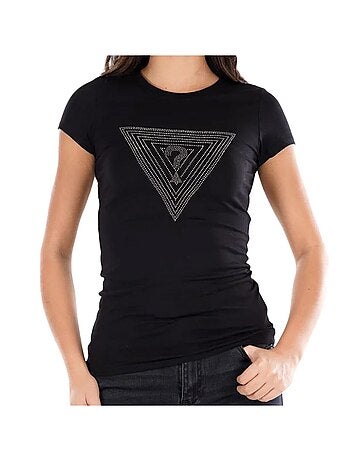 T-shirt guess maze branco para mulher