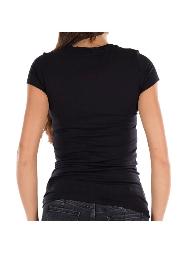 T-shirt guess maze preto para mulher Preto - Kiabi