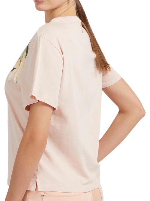 T-shirt guess rosa para mulher w3gi43ja914 - Kiabi T-shirt guess rosa para mulher w3gi43ja914 - Kiabi