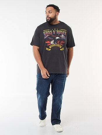 T-shirt 'Guns N' Roses' de manga curta