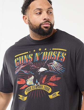 T-shirt 'Guns N' Roses' de manga curta