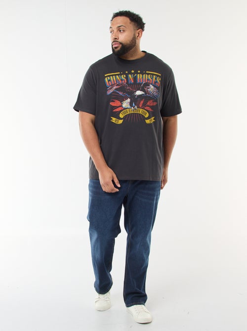 T-shirt 'Guns N' Roses' de manga curta - Kiabi