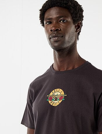 T-shirt 'Guns'N Roses' de manga curta