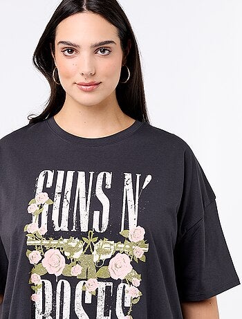 T-shirt 'Guns'n'Roses' de manga curta