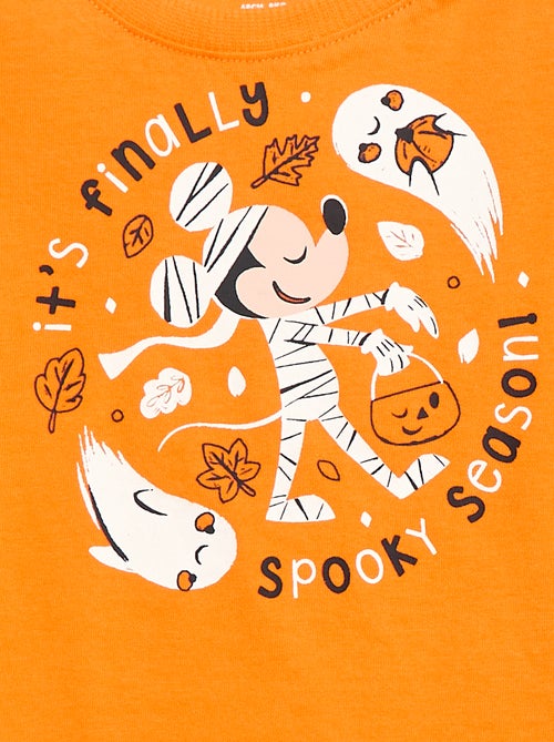T-shirt Halloween 'Mickey' em algodão - Kiabi