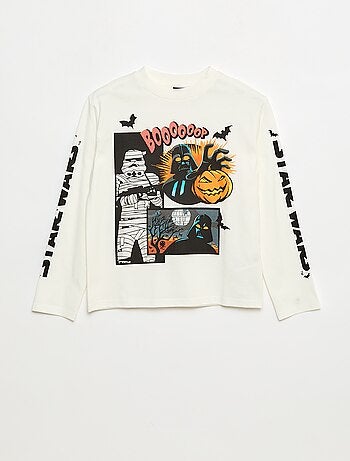 T-shirt Halloween 'Star Wars' em jersey de algodão