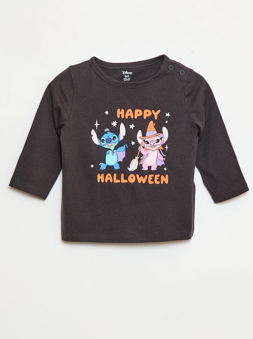 T-shirt Halloween 'Stitch e Angel' 'Disney' - Kiabi