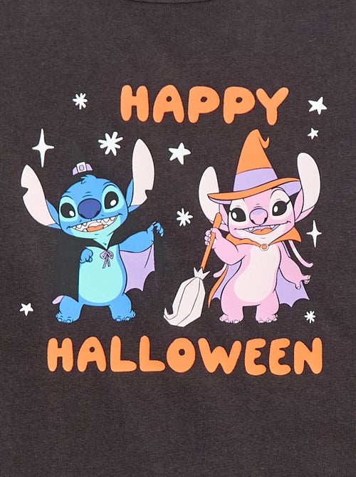 T-shirt Halloween 'Stitch e Angel' 'Disney' - Kiabi