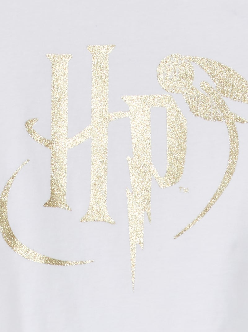 T-shirt 'Harry Potter' Branco - Kiabi