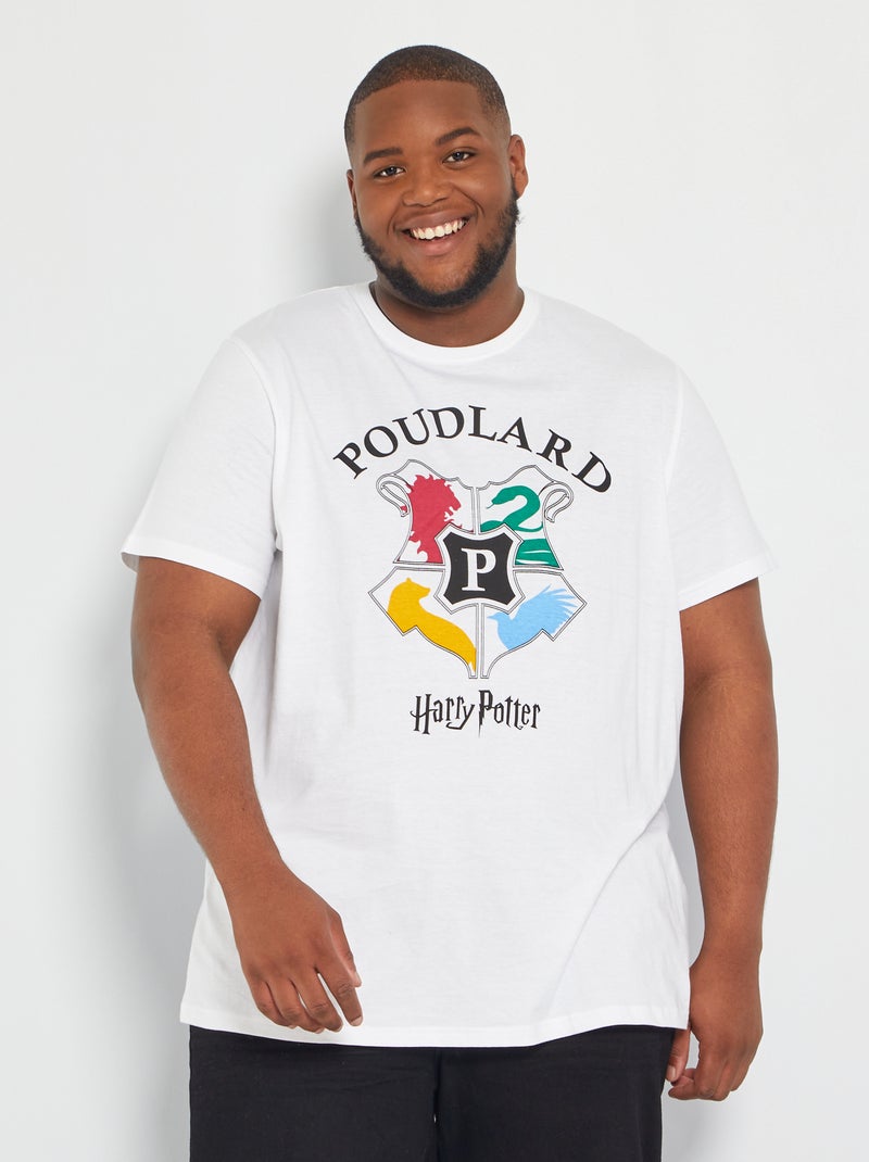 T-shirt 'Harry Potter' Branco - Kiabi