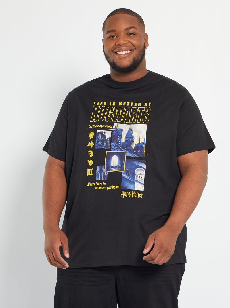 T-shirt 'Harry Potter' Preto - Kiabi