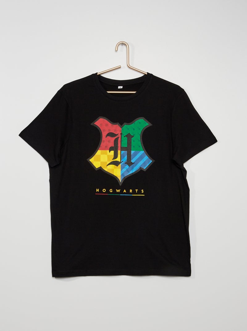 T-shirt 'Harry Potter' Preto - Kiabi