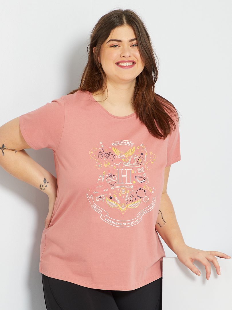 T-shirt 'Harry Potter' Rosa - Kiabi