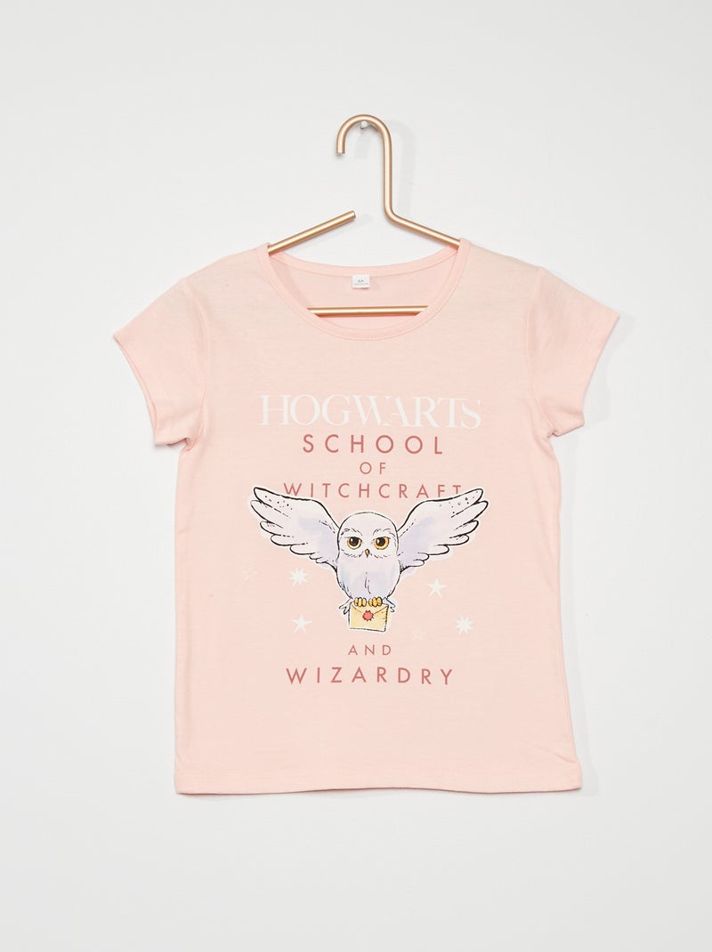 T-shirt 'Harry Potter' Rosa - Kiabi