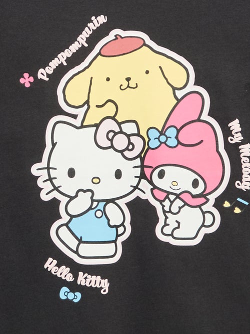T-shirt 'Hello Kitty' de manga curta - Kiabi