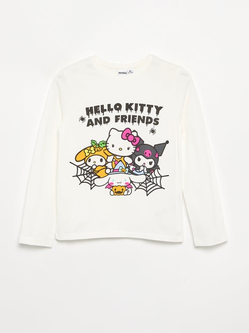 T-shirt 'Hello Kitty' 'Halloween' de manga comprida - Kiabi T-shirt 'Hello Kitty' 'Halloween' de manga comprida - Kiabi
