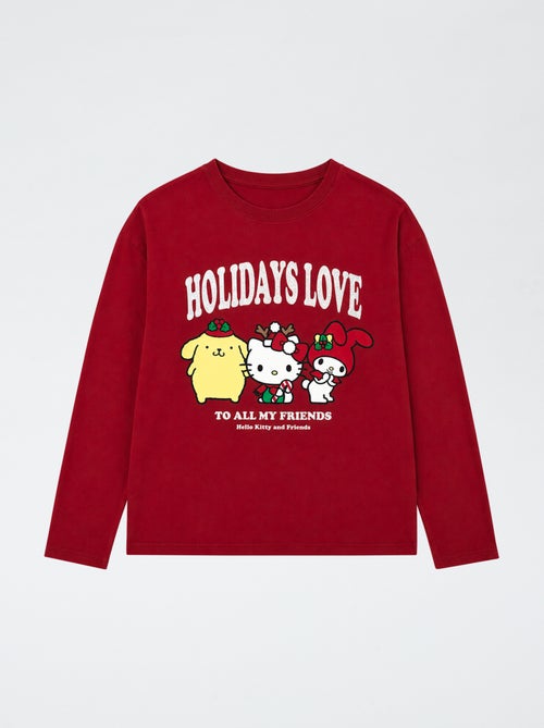 T-shirt 'Hello Kitty' mangas curtas - Kiabi T-shirt 'Hello Kitty' mangas curtas - Kiabi