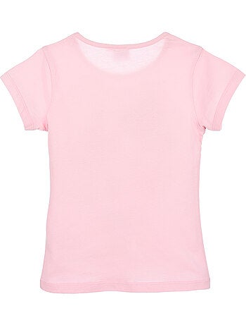 T-shirt hello kitty rosa menina | licença oficial