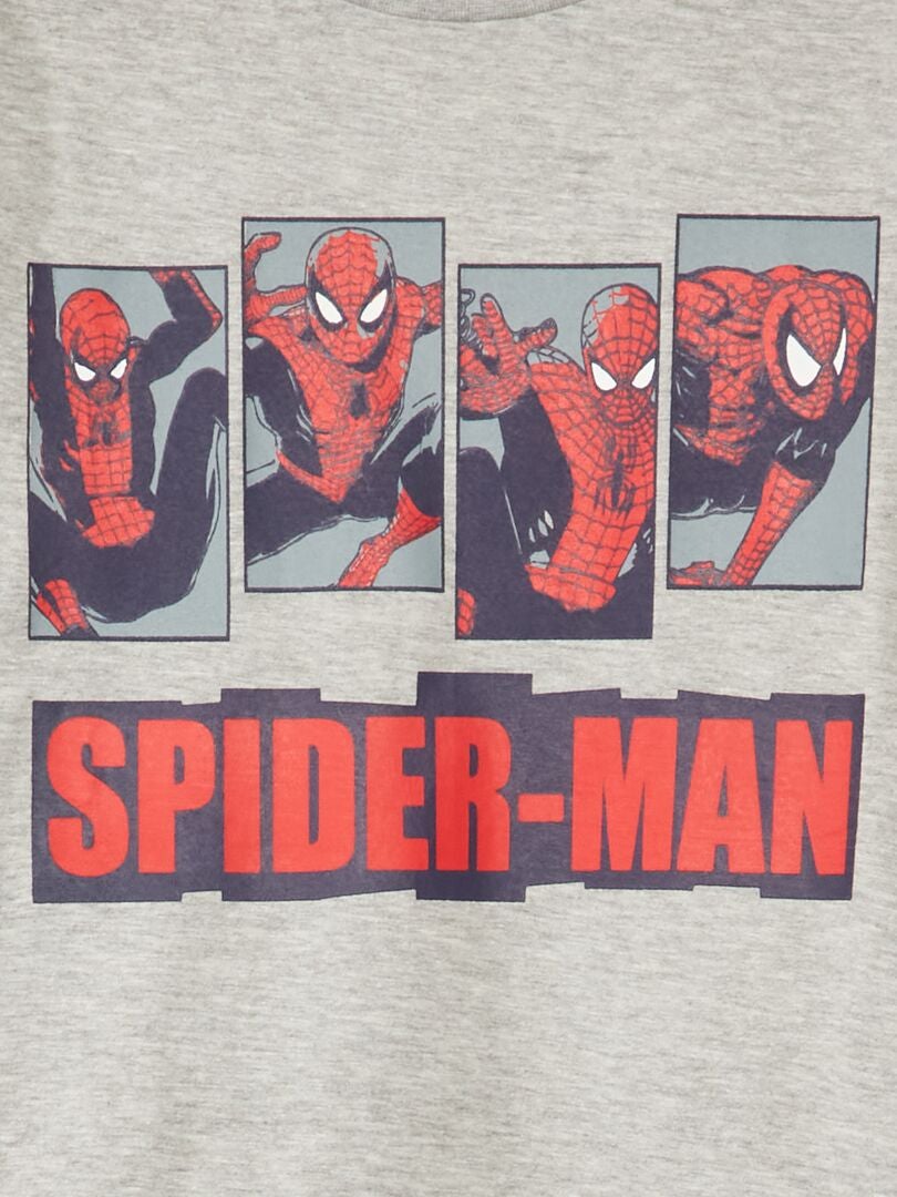 T-shirt 'Homem-Aranha' de manga comprida - ROXO - Kiabi - 9.00€