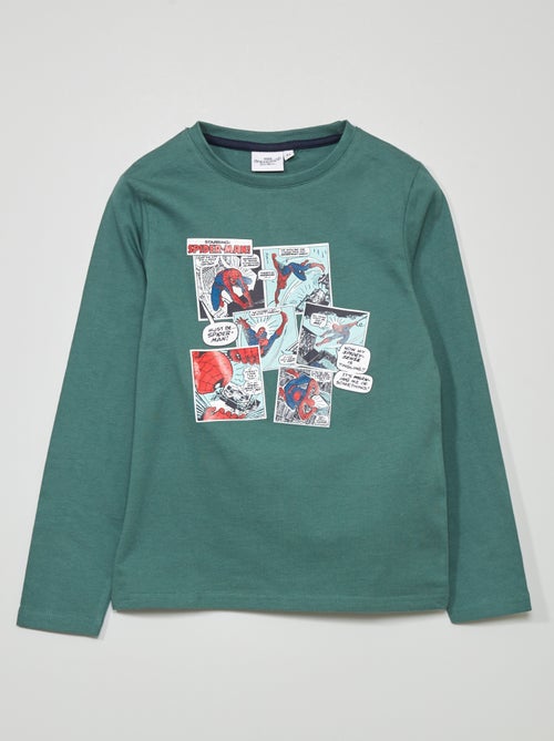 T-shirt 'Homem-Aranha' em jersey - Kiabi