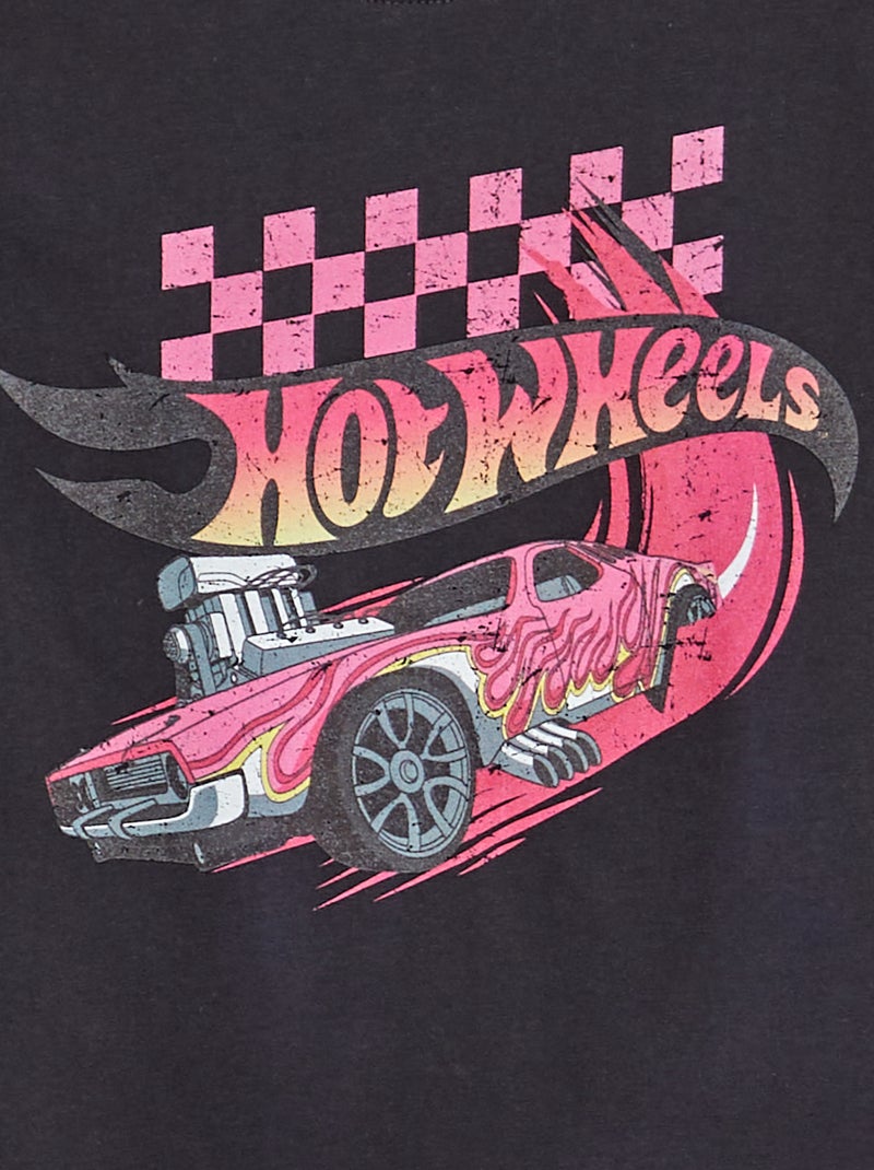 T-shirt 'Hot Wheels' PRETO - Kiabi