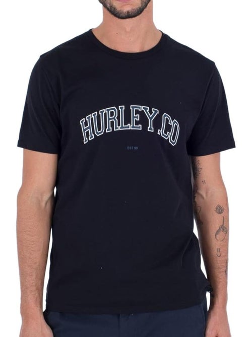 T-shirt hurley h20 dri autêntica para homem em preto - Kiabi