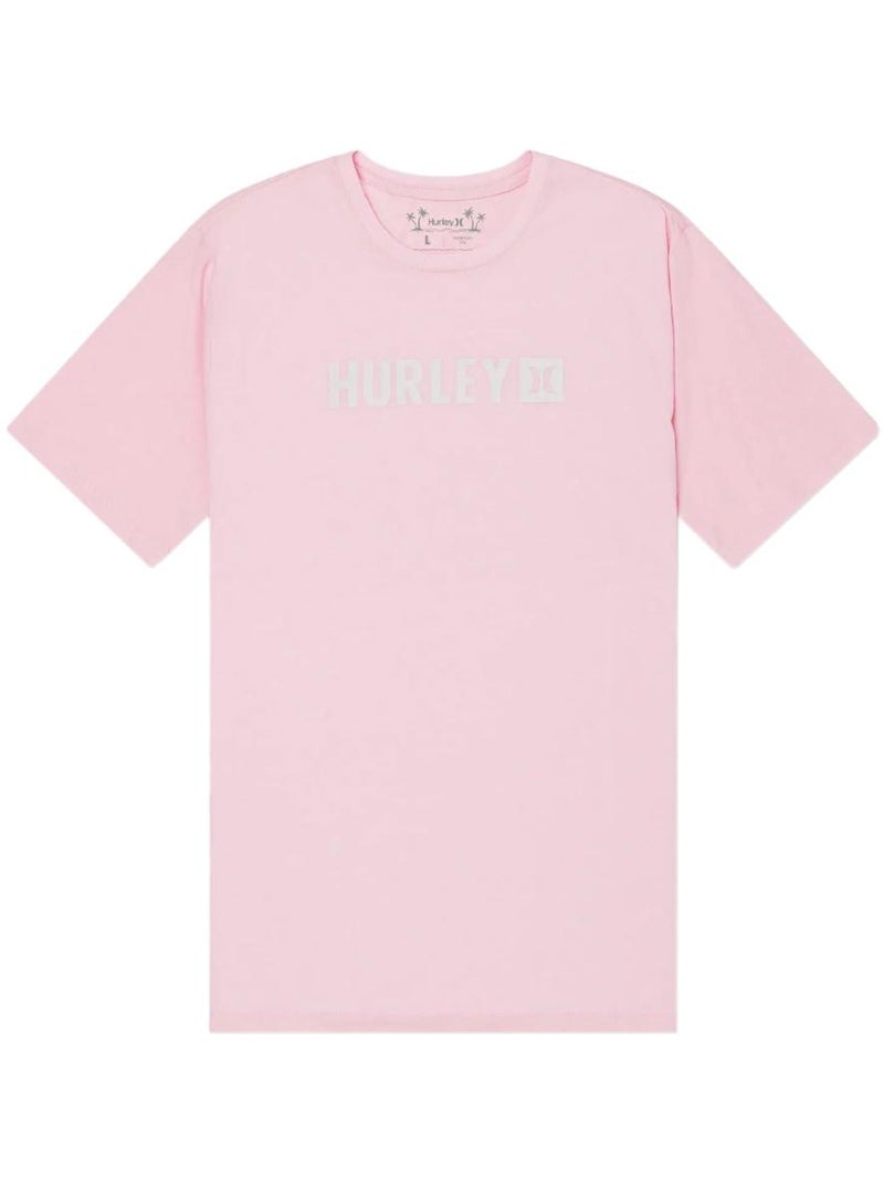 T-shirt hurley the box rosa para homem Rosa - Kiabi