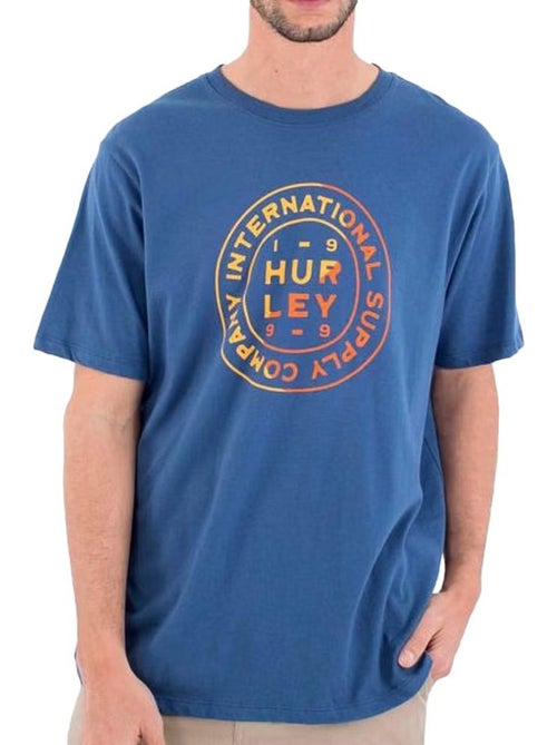 T-shirt hurley waxed azul para homem - Kiabi T-shirt hurley waxed azul para homem - Kiabi