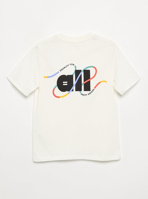 T-shirt \'igualdade de género\' - Kiabi T-shirt \'igualdade de género\' - Kiabi