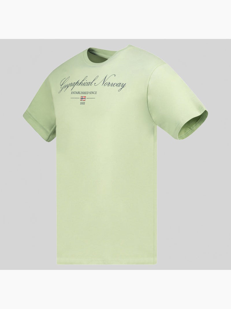 T-shirt illumine – geographical norway Verde pistache - Kiabi