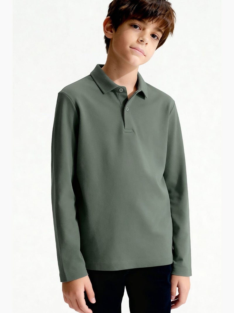 T-shirt infantil de decote redondo tommy Branco Preto - Kiabi