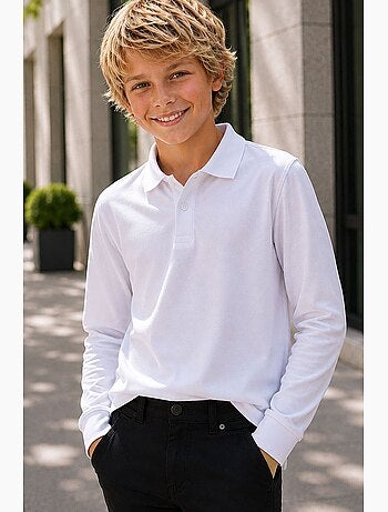 T-shirt infantil de decote redondo tommy