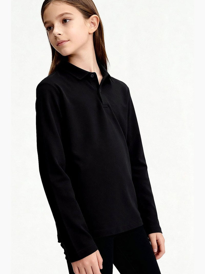 T-shirt infantil de decote redondo tommy Preto Verde - Kiabi