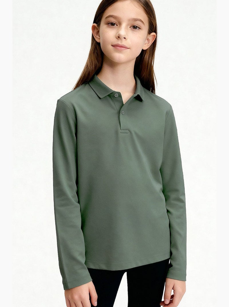 T-shirt infantil de decote redondo tommy Preto Verde - Kiabi