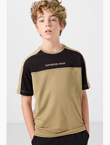 T-shirt infantil oversize gola redonda tommy