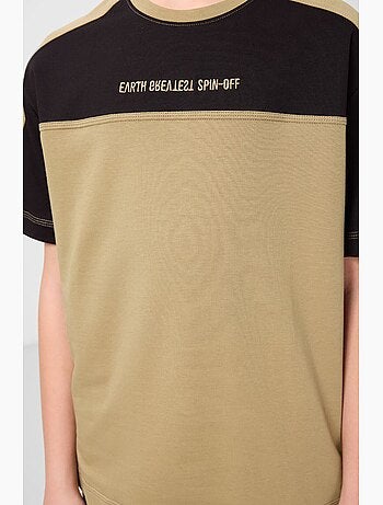 T-shirt infantil oversize gola redonda tommy