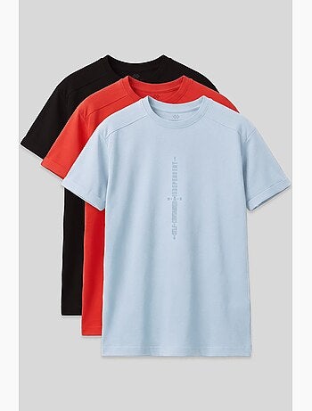 T-shirt infantil oversized com gola redonda tommy