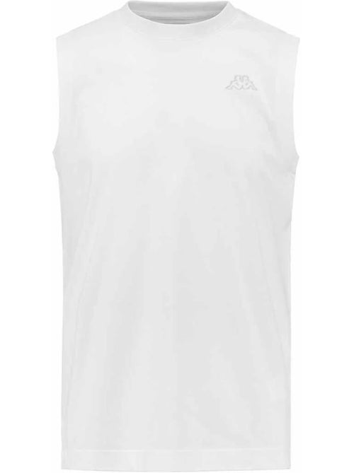 T-shirt interior branco kappa cadwal para homem - Kiabi