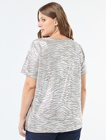 T-shirt iridescente 'Only Carmakoma'