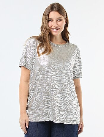 T-shirt iridescente 'Only Carmakoma'