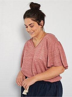 T-shirt iridescente - Kiabi