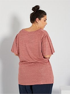 T-shirt iridescente - Kiabi