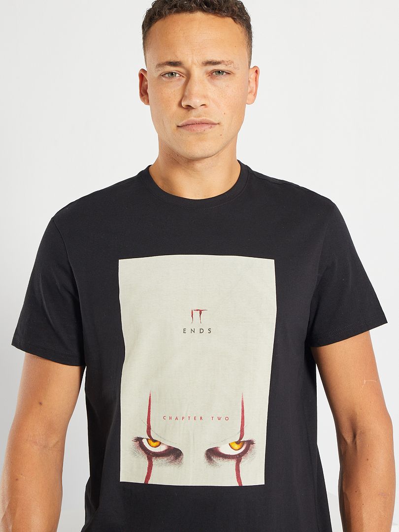 T-shirt 'It' Preto - Kiabi