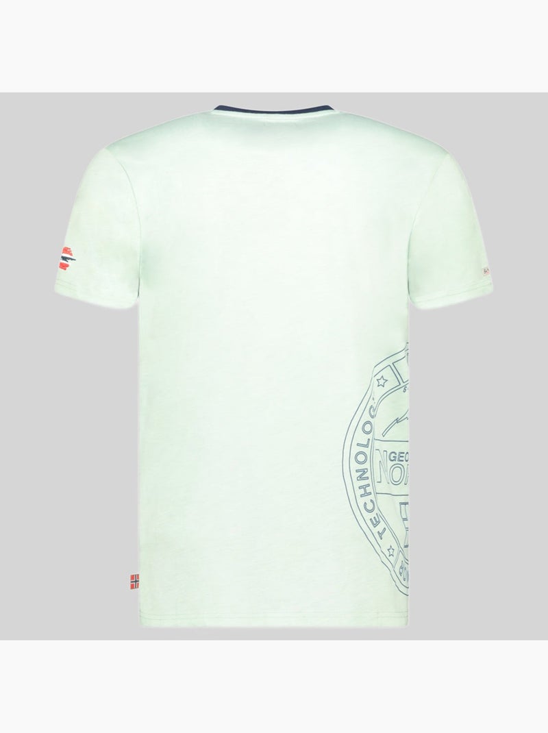 T-shirt j-flag – geographical norway Verde pastel - Kiabi