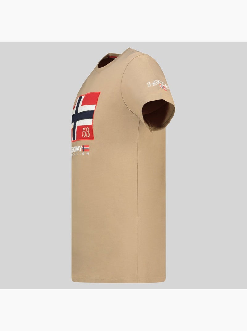 T-shirt j-newflag – geographical norway Bege - Kiabi