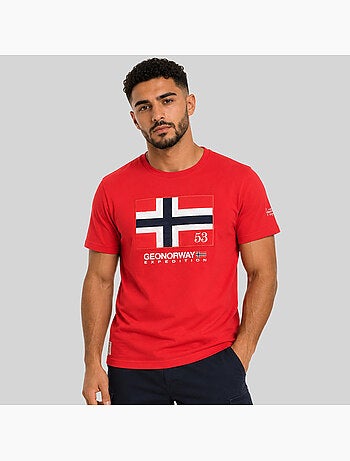 T-shirt j-newflag – geographical norway