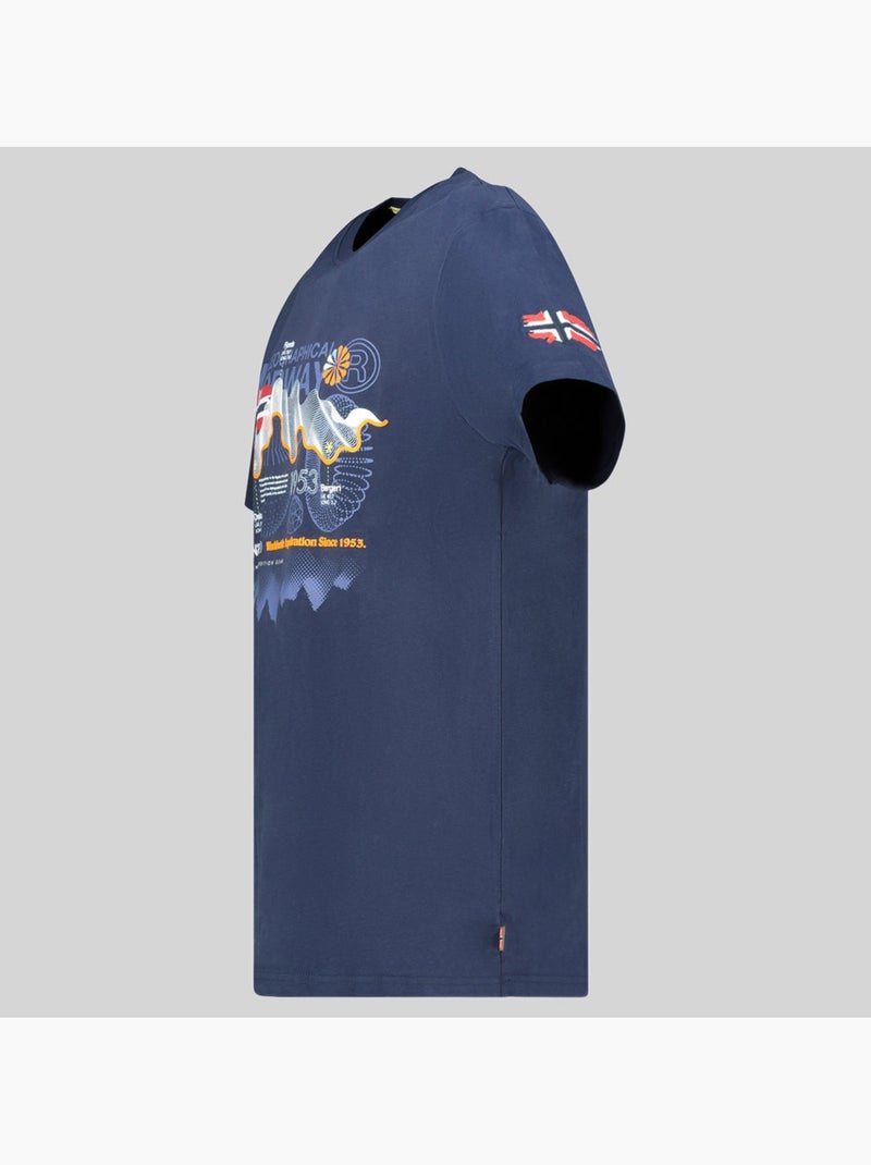 T-shirt j-vibe – geographical norway Azul-marinho - Kiabi