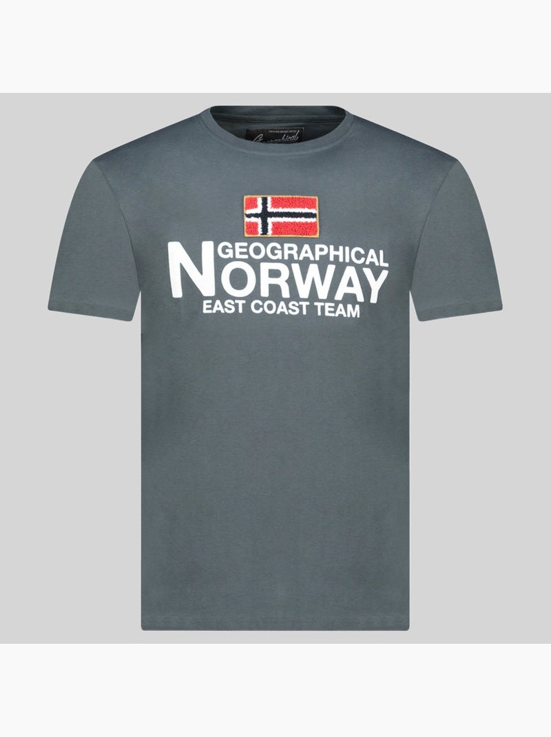 T-shirt jacky – geographical norway Cinza escuro - Kiabi