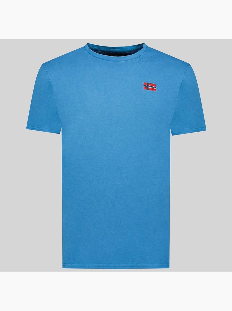 T-shirt jactus – geographical norway Azul - Kiabi