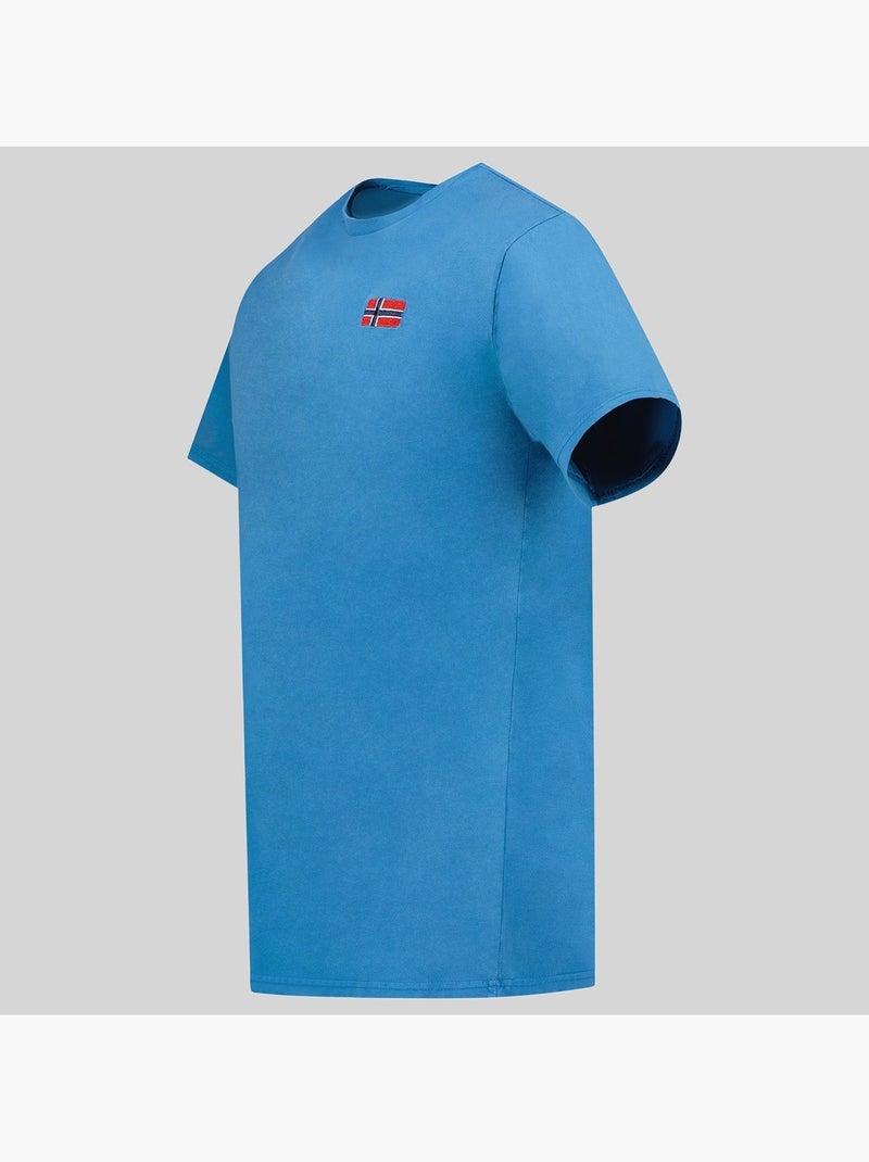 T-shirt jactus – geographical norway Azul - Kiabi